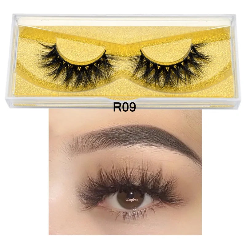 Cruelty-Free Handmade 3D Mink Lashes