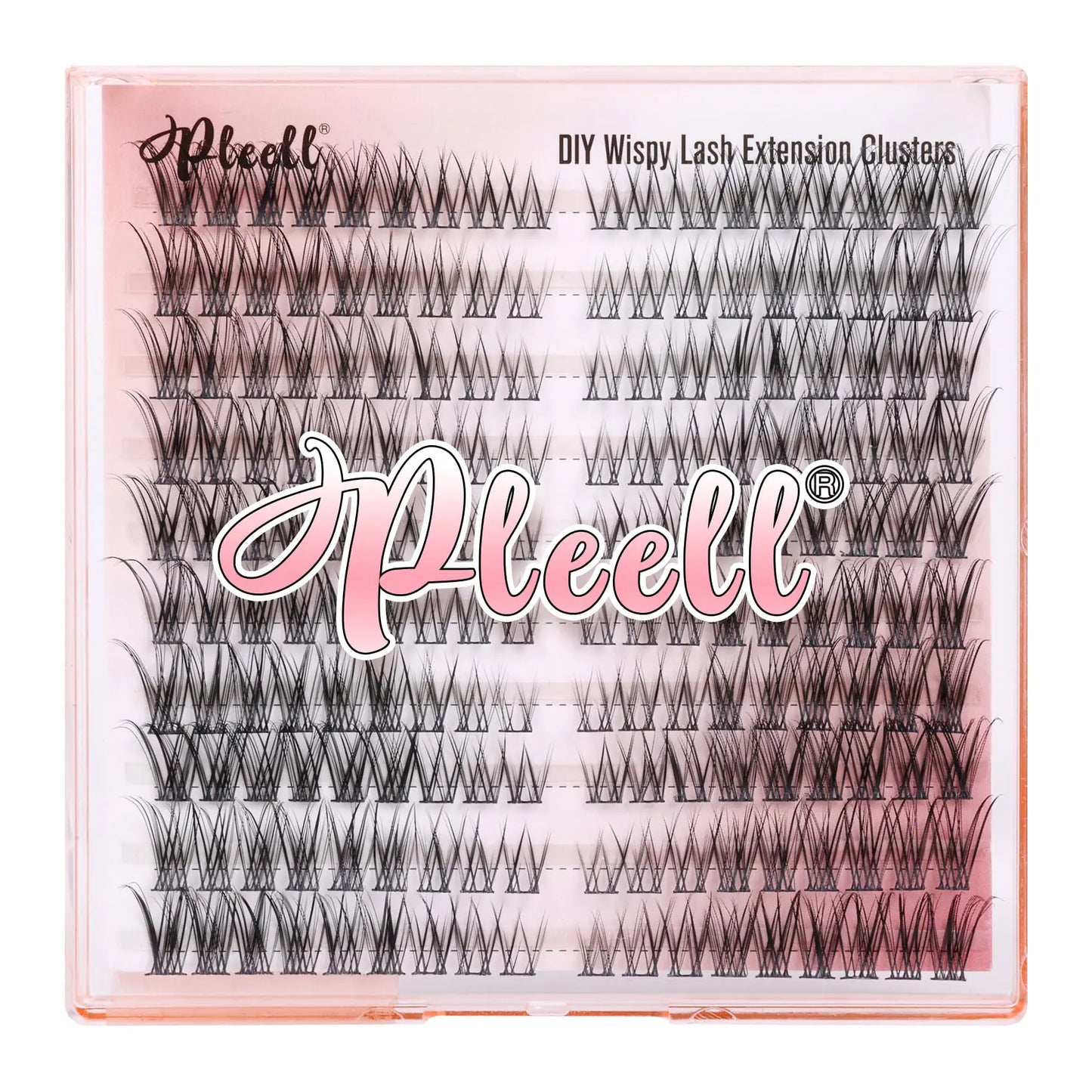 Wispy Lash Clusters Natural Individual Lashes 7-14MM Eyelash Clusters 180Pcs False Eyelashes Cluster Eyelash Extensions Cat Eye Cluster Lashes by Pleell Lash Clusters -17